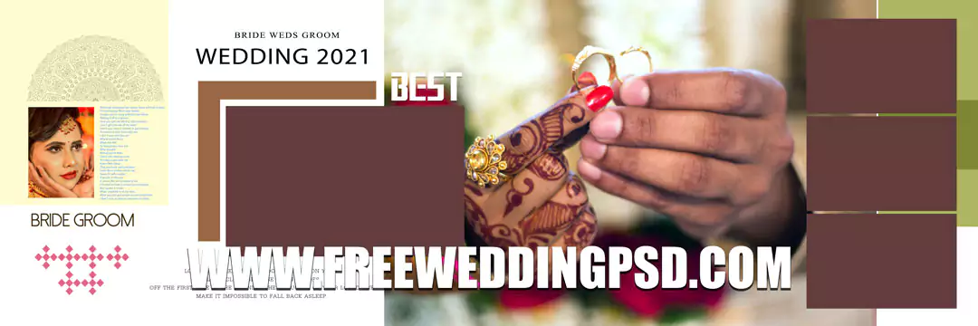 indian wedding karizma album psd templates free download